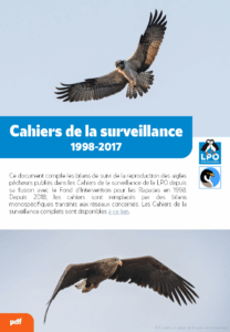 Compilation des Cahiers de la surveillance aigles pêcheurs (1998-2017) – LPO France